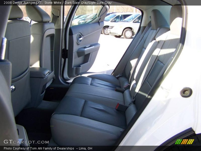Stone White / Dark Slate Gray/Light Slate Gray 2008 Dodge Avenger SXT