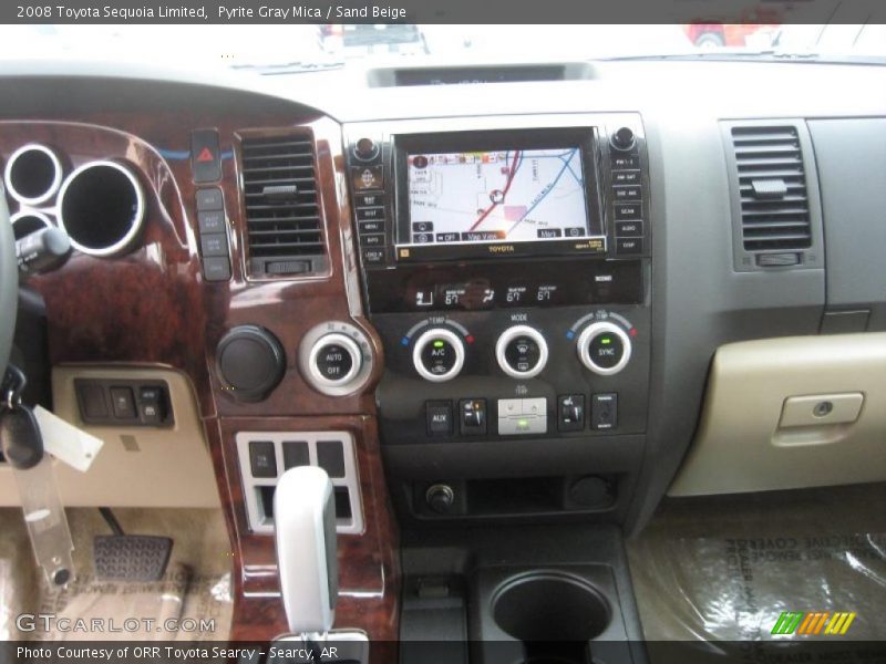 Pyrite Gray Mica / Sand Beige 2008 Toyota Sequoia Limited