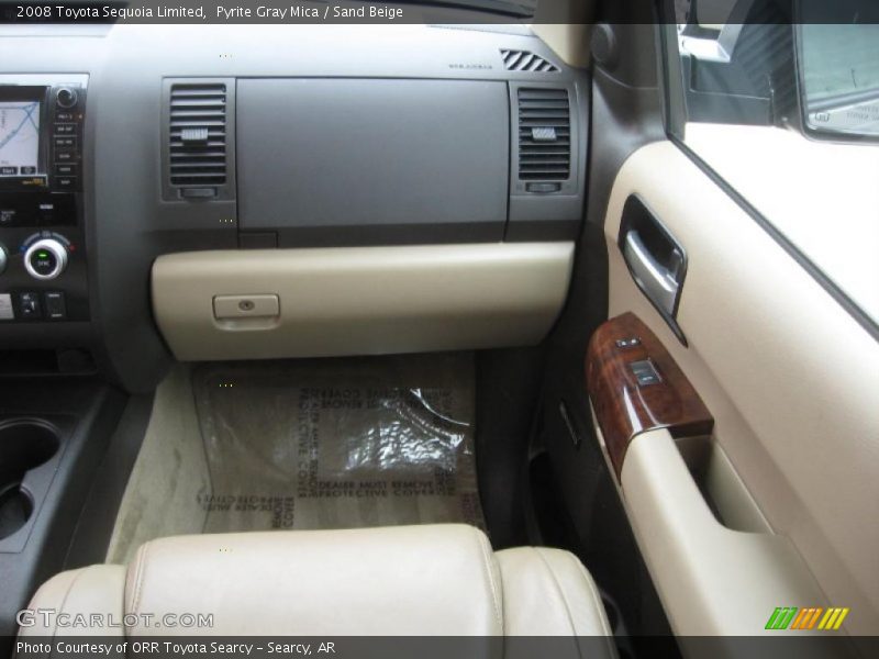 Pyrite Gray Mica / Sand Beige 2008 Toyota Sequoia Limited