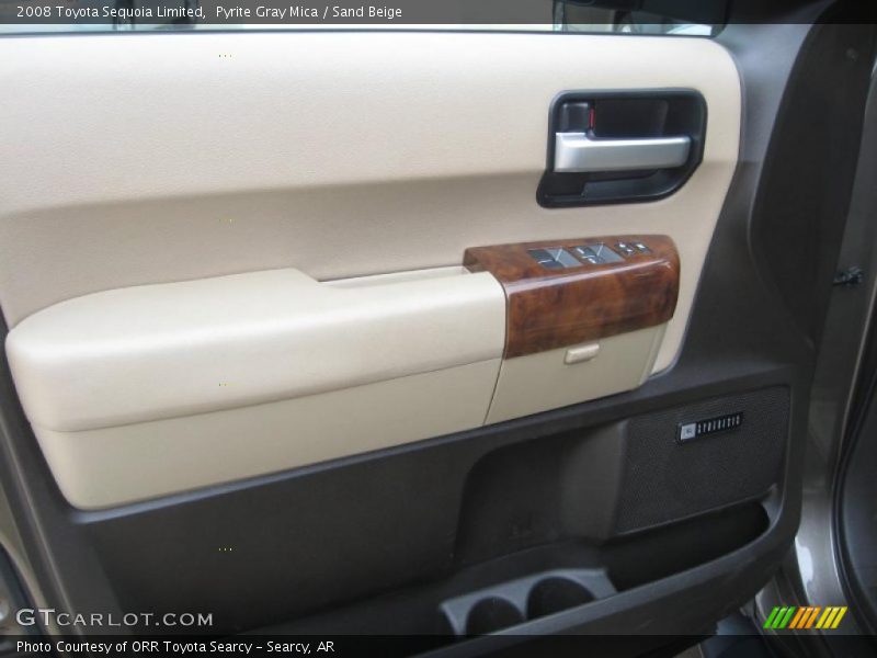 Pyrite Gray Mica / Sand Beige 2008 Toyota Sequoia Limited