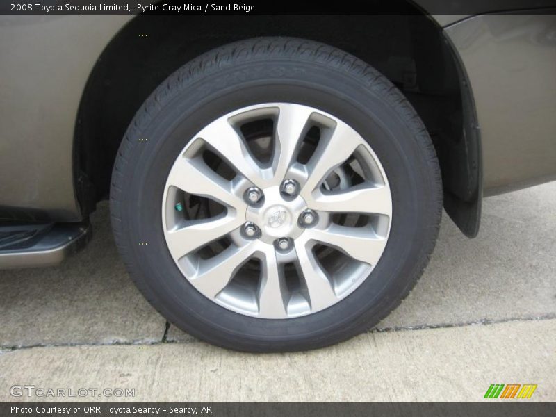 Pyrite Gray Mica / Sand Beige 2008 Toyota Sequoia Limited