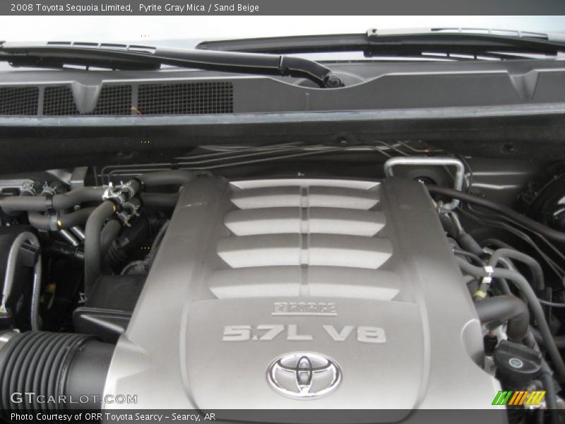 Pyrite Gray Mica / Sand Beige 2008 Toyota Sequoia Limited