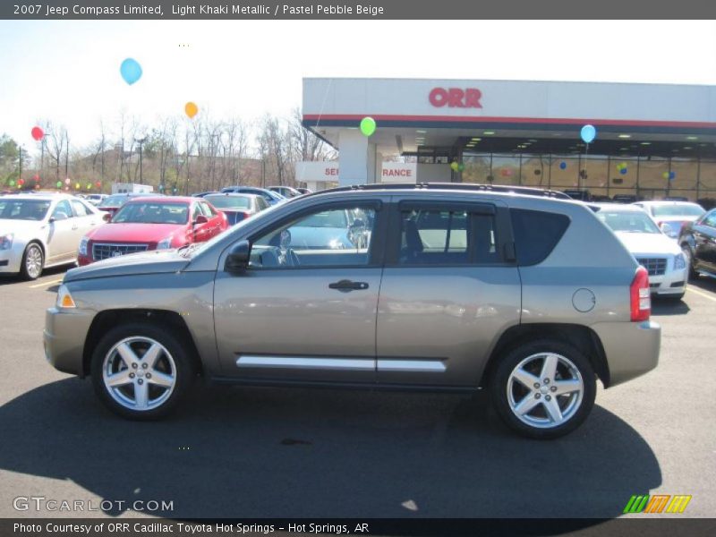 Light Khaki Metallic / Pastel Pebble Beige 2007 Jeep Compass Limited