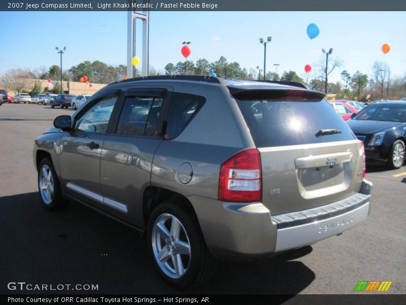 Light Khaki Metallic / Pastel Pebble Beige 2007 Jeep Compass Limited
