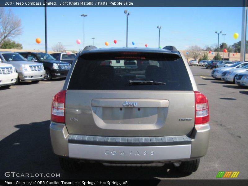 Light Khaki Metallic / Pastel Pebble Beige 2007 Jeep Compass Limited