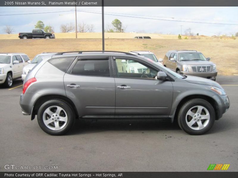 Platinum Metallic / Cabernet 2005 Nissan Murano SL