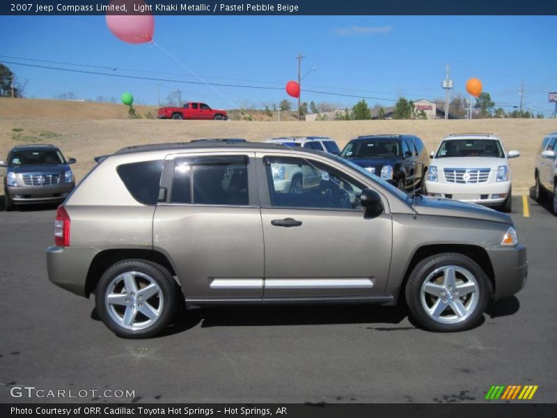 Light Khaki Metallic / Pastel Pebble Beige 2007 Jeep Compass Limited