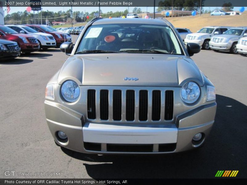 Light Khaki Metallic / Pastel Pebble Beige 2007 Jeep Compass Limited