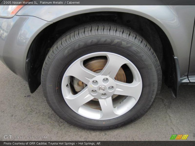 Platinum Metallic / Cabernet 2005 Nissan Murano SL