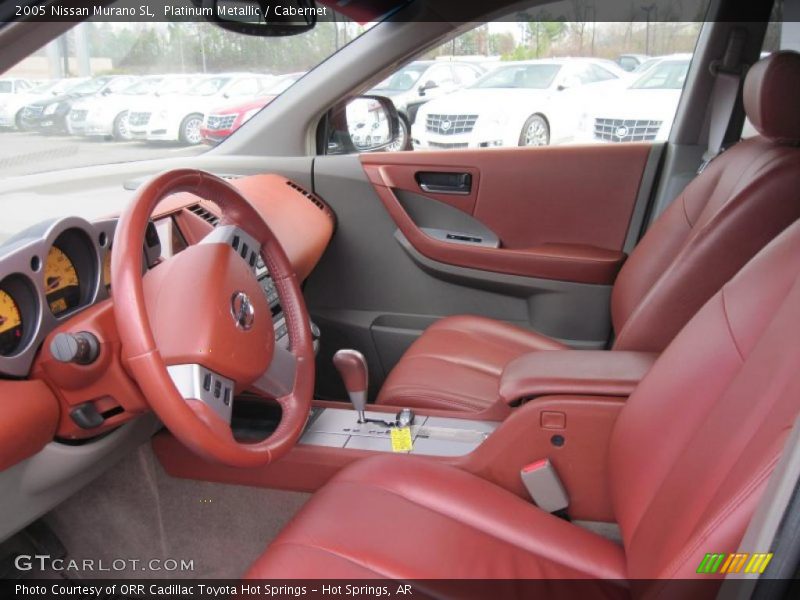 Platinum Metallic / Cabernet 2005 Nissan Murano SL