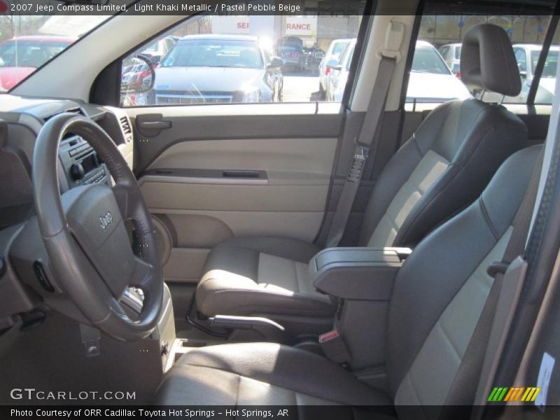 Light Khaki Metallic / Pastel Pebble Beige 2007 Jeep Compass Limited
