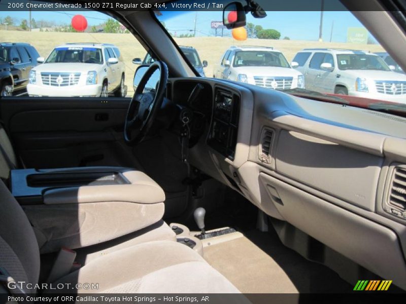 Victory Red / Tan 2006 Chevrolet Silverado 1500 Z71 Regular Cab 4x4