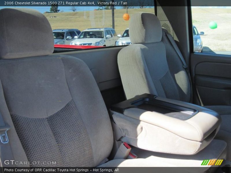 Victory Red / Tan 2006 Chevrolet Silverado 1500 Z71 Regular Cab 4x4
