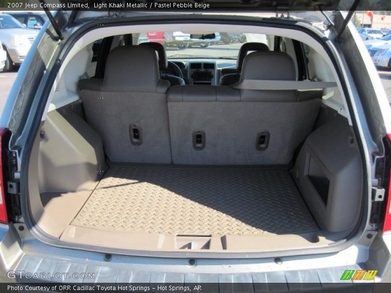 Light Khaki Metallic / Pastel Pebble Beige 2007 Jeep Compass Limited