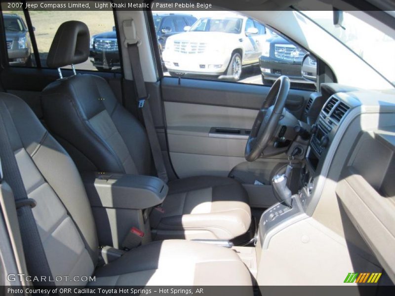 Light Khaki Metallic / Pastel Pebble Beige 2007 Jeep Compass Limited
