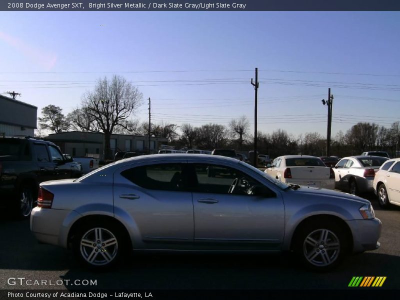 Bright Silver Metallic / Dark Slate Gray/Light Slate Gray 2008 Dodge Avenger SXT