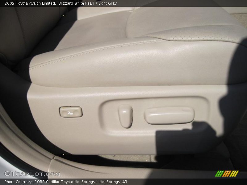 Blizzard White Pearl / Light Gray 2009 Toyota Avalon Limited