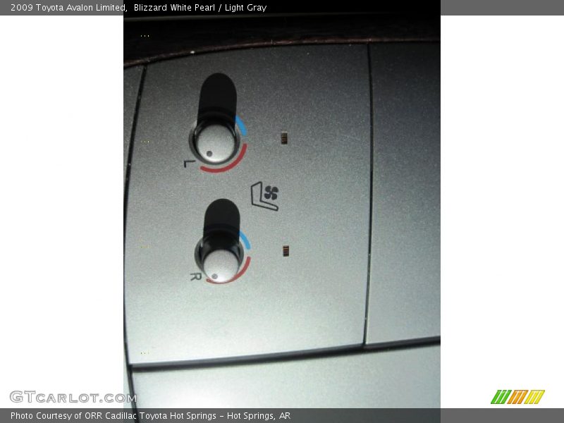 Blizzard White Pearl / Light Gray 2009 Toyota Avalon Limited