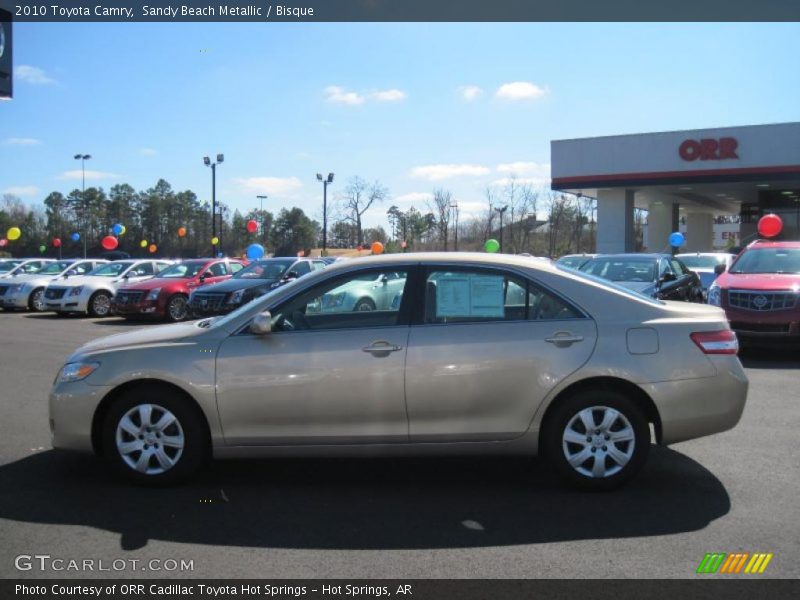Sandy Beach Metallic / Bisque 2010 Toyota Camry