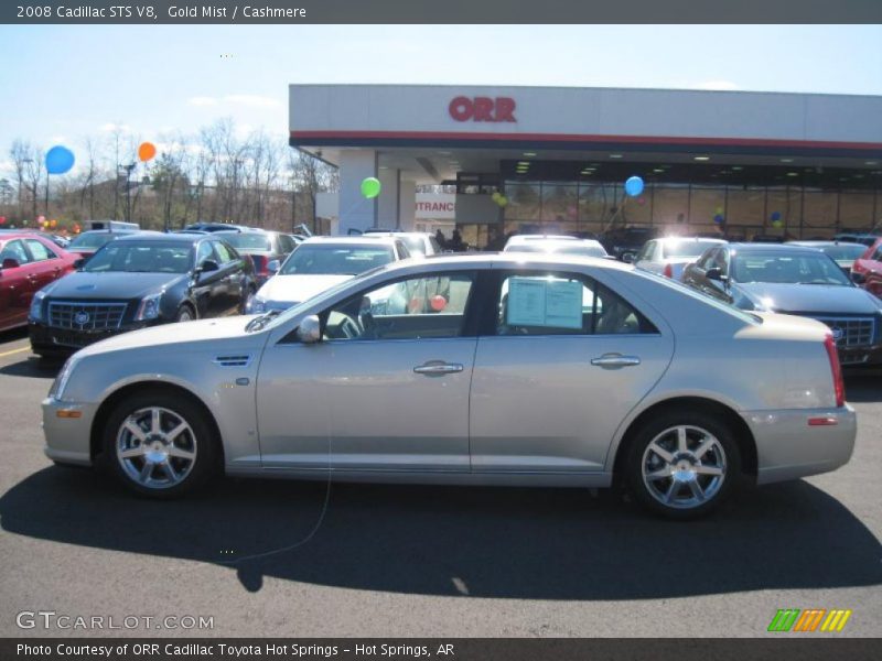 Gold Mist / Cashmere 2008 Cadillac STS V8