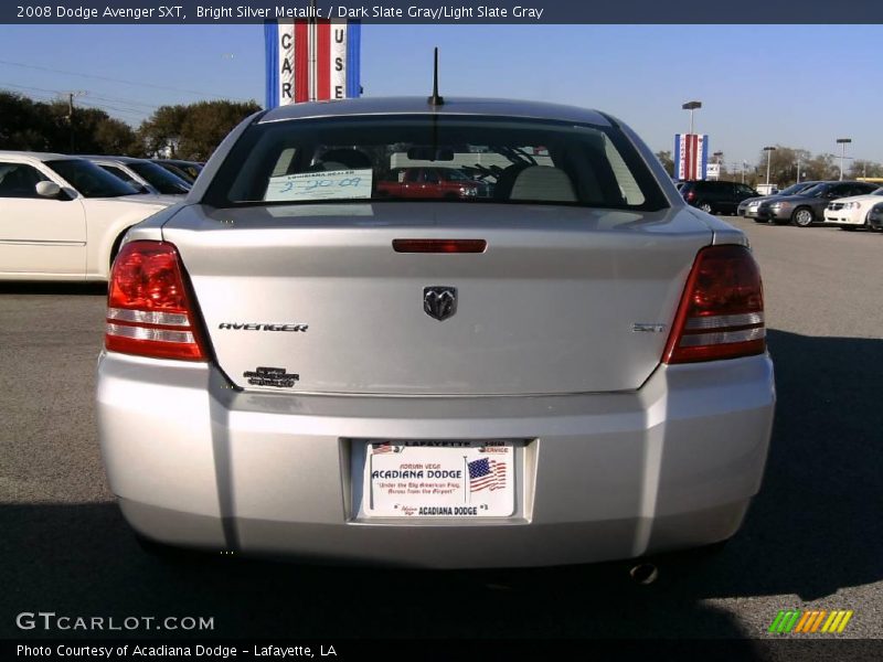 Bright Silver Metallic / Dark Slate Gray/Light Slate Gray 2008 Dodge Avenger SXT