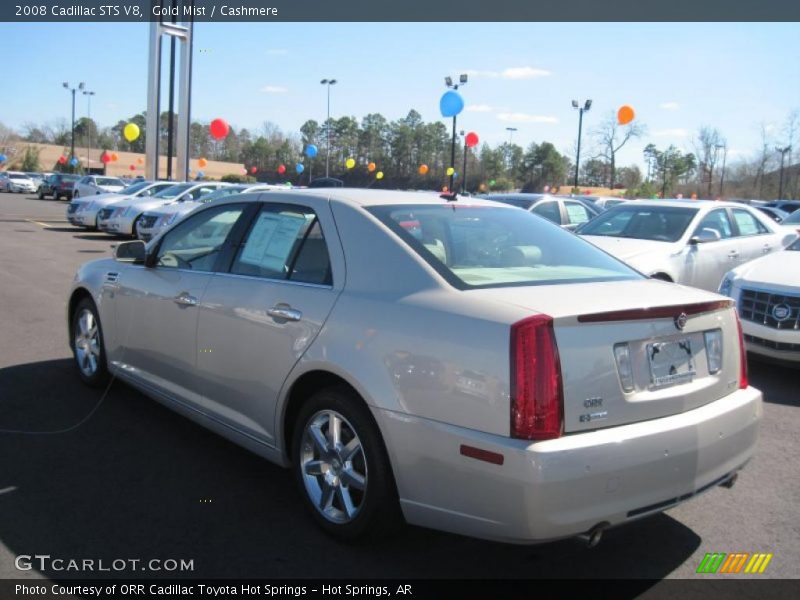 Gold Mist / Cashmere 2008 Cadillac STS V8