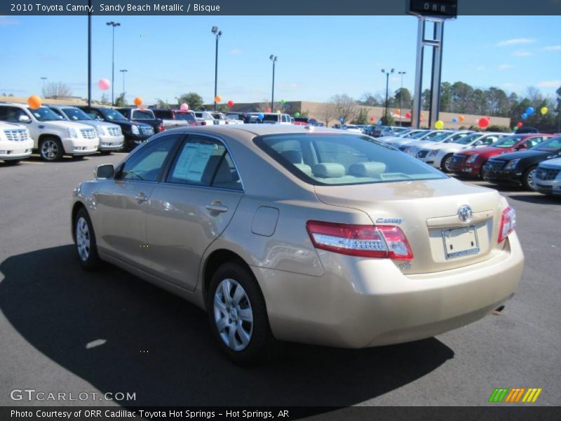 Sandy Beach Metallic / Bisque 2010 Toyota Camry