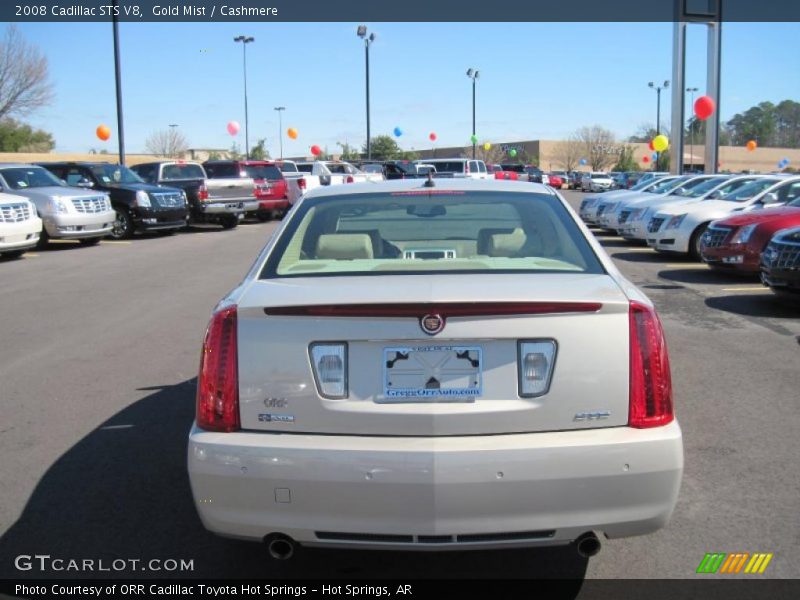 Gold Mist / Cashmere 2008 Cadillac STS V8