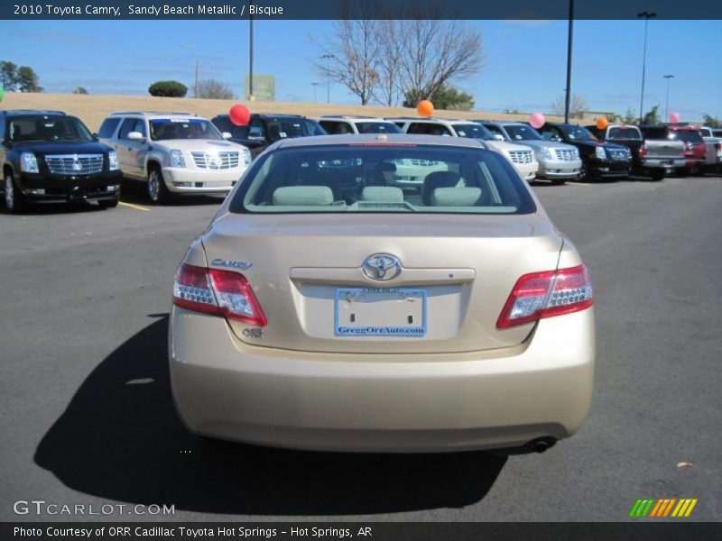 Sandy Beach Metallic / Bisque 2010 Toyota Camry