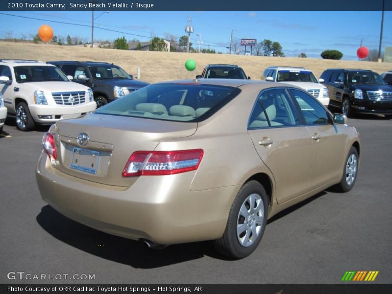 Sandy Beach Metallic / Bisque 2010 Toyota Camry