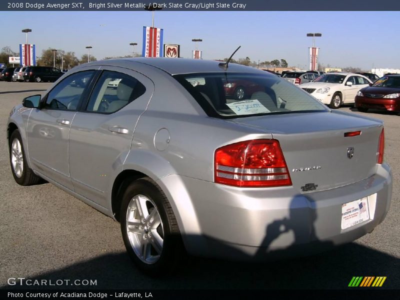 Bright Silver Metallic / Dark Slate Gray/Light Slate Gray 2008 Dodge Avenger SXT
