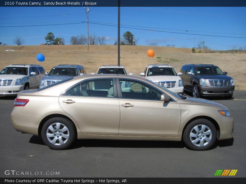 Sandy Beach Metallic / Bisque 2010 Toyota Camry