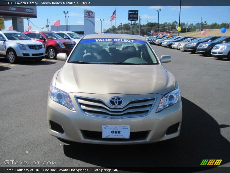 Sandy Beach Metallic / Bisque 2010 Toyota Camry