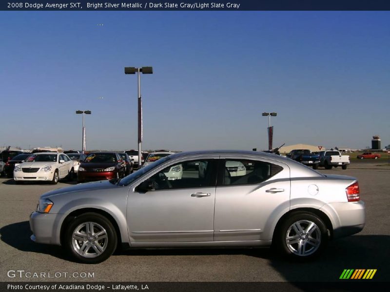 Bright Silver Metallic / Dark Slate Gray/Light Slate Gray 2008 Dodge Avenger SXT