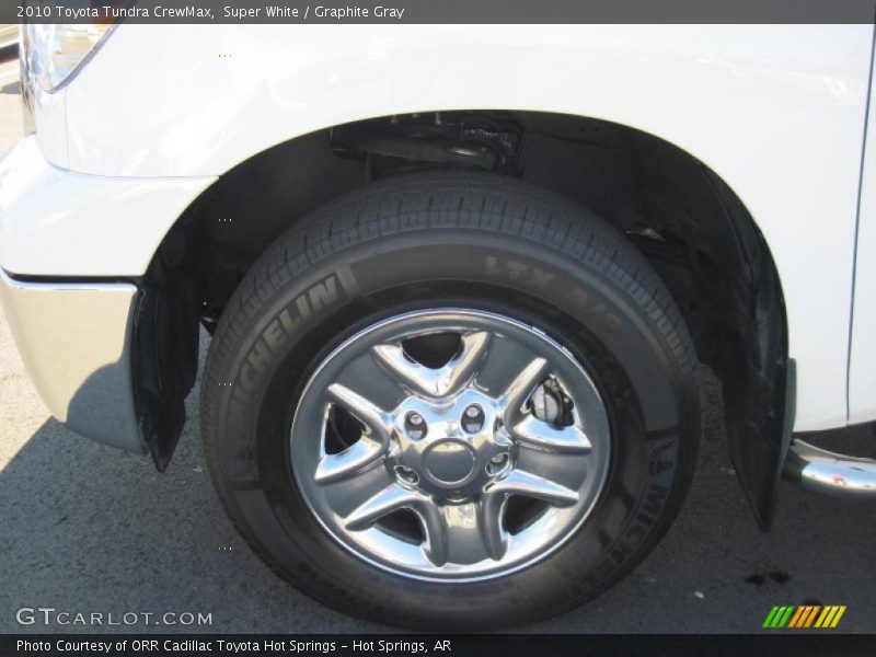 Super White / Graphite Gray 2010 Toyota Tundra CrewMax