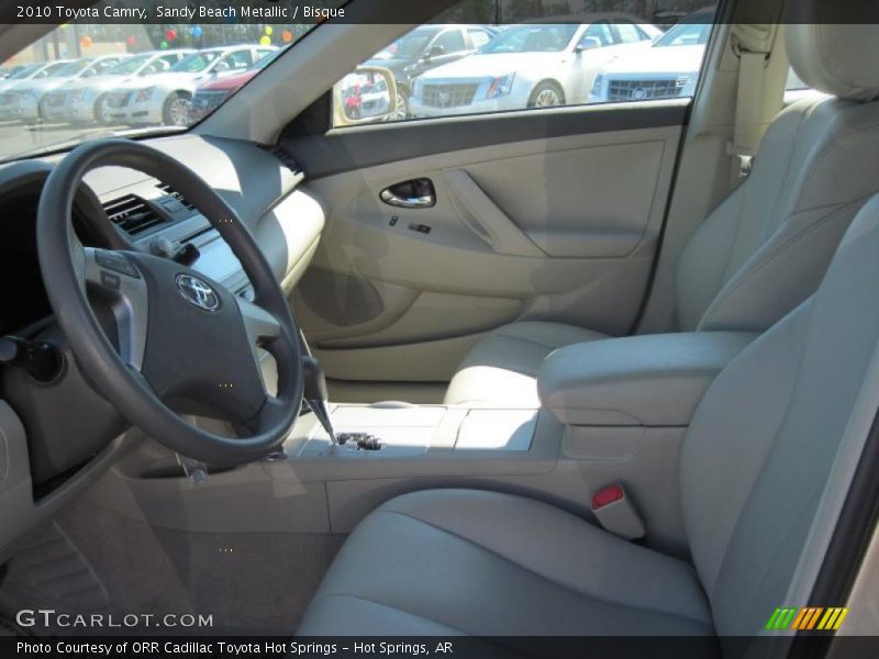 Sandy Beach Metallic / Bisque 2010 Toyota Camry