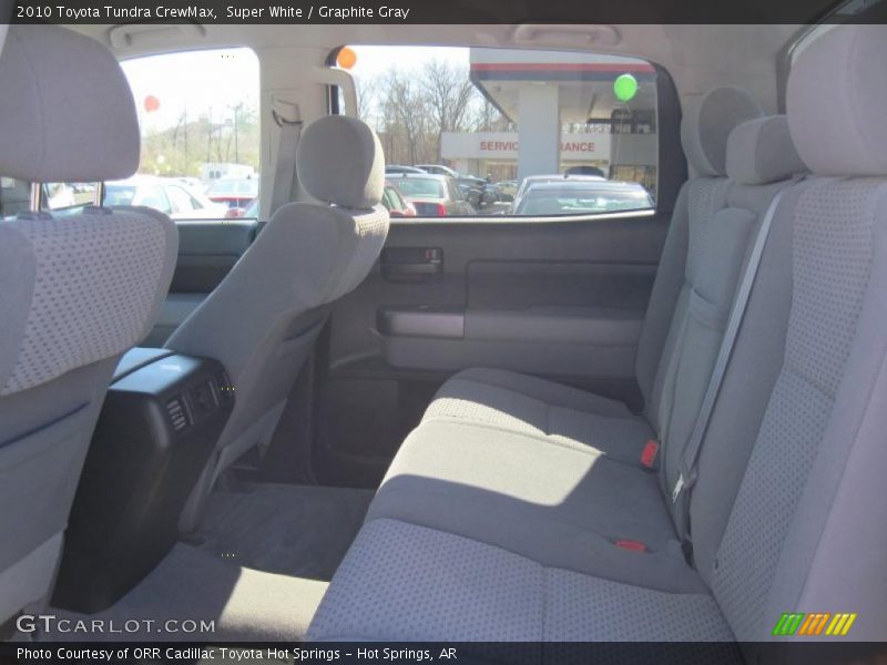 Super White / Graphite Gray 2010 Toyota Tundra CrewMax
