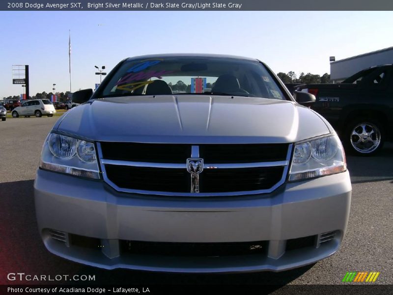 Bright Silver Metallic / Dark Slate Gray/Light Slate Gray 2008 Dodge Avenger SXT