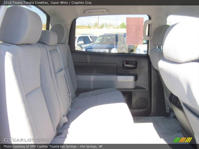 Super White / Graphite Gray 2010 Toyota Tundra CrewMax
