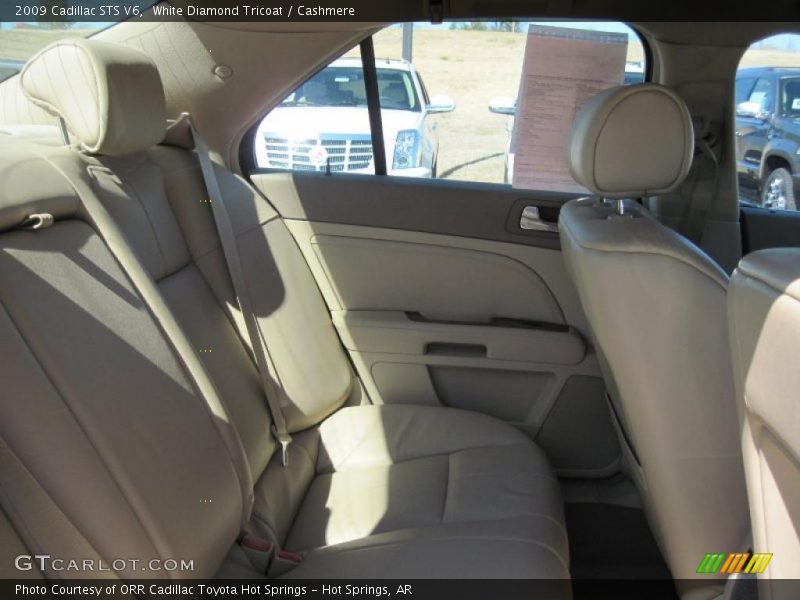 White Diamond Tricoat / Cashmere 2009 Cadillac STS V6