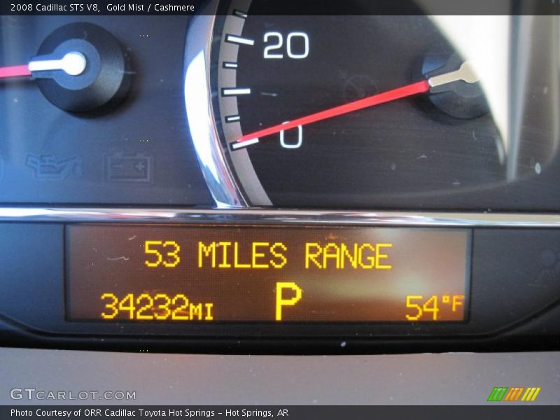 Gold Mist / Cashmere 2008 Cadillac STS V8