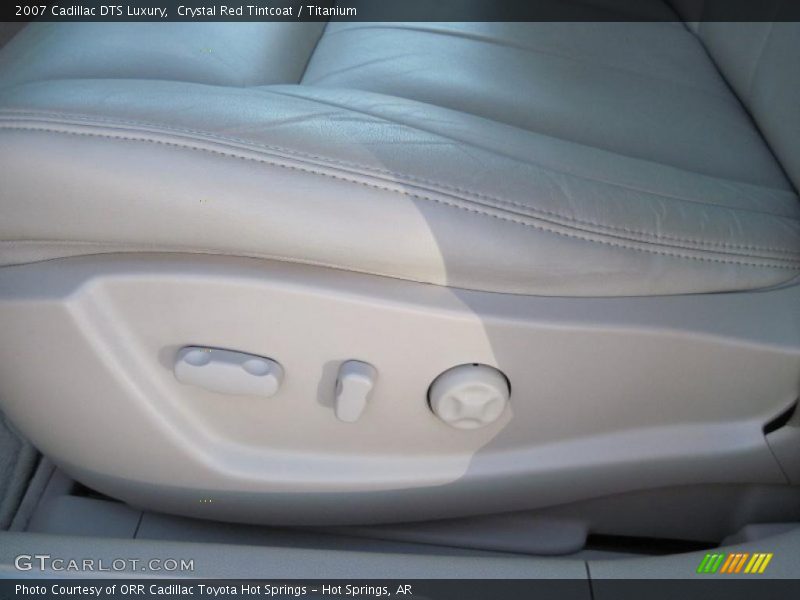 Crystal Red Tintcoat / Titanium 2007 Cadillac DTS Luxury