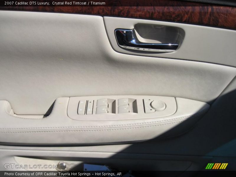 Crystal Red Tintcoat / Titanium 2007 Cadillac DTS Luxury