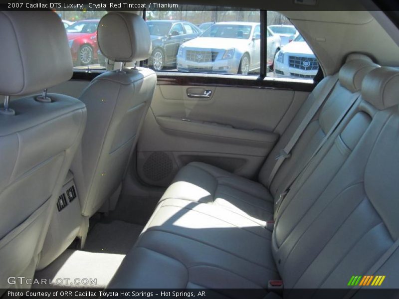 Crystal Red Tintcoat / Titanium 2007 Cadillac DTS Luxury