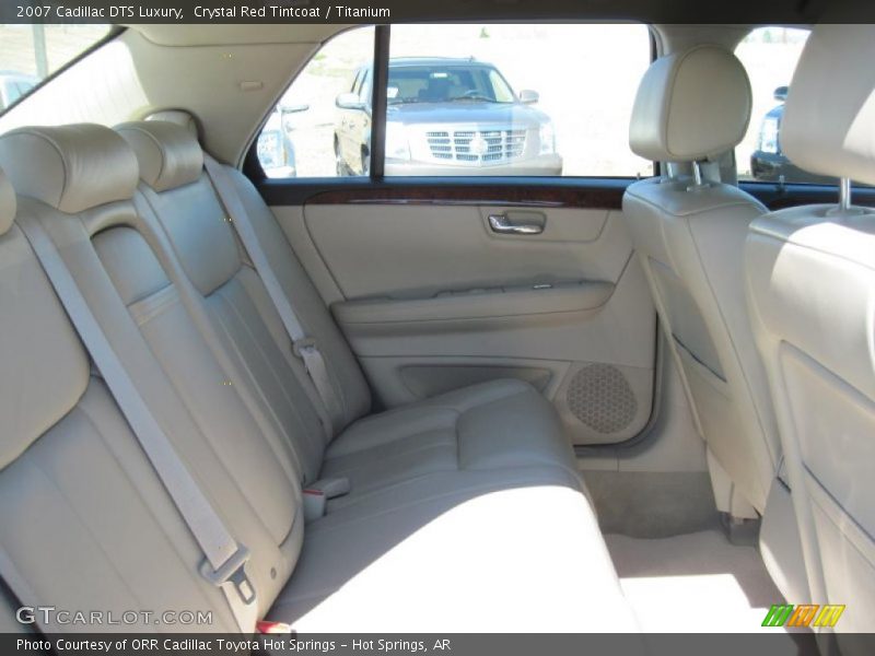 Crystal Red Tintcoat / Titanium 2007 Cadillac DTS Luxury