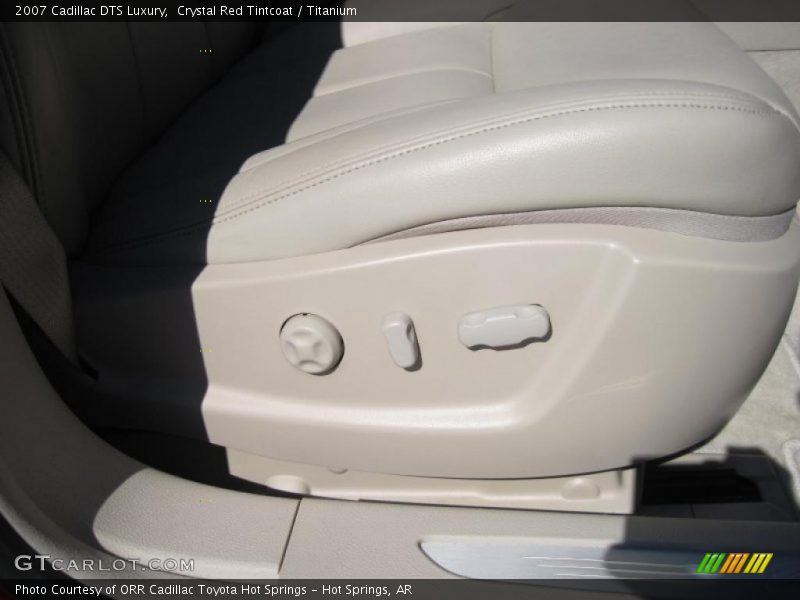 Crystal Red Tintcoat / Titanium 2007 Cadillac DTS Luxury