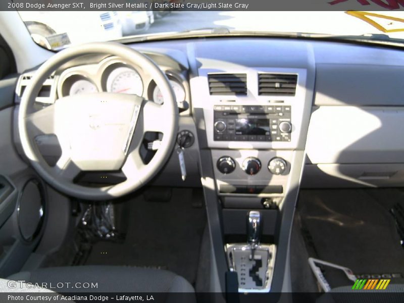 Bright Silver Metallic / Dark Slate Gray/Light Slate Gray 2008 Dodge Avenger SXT