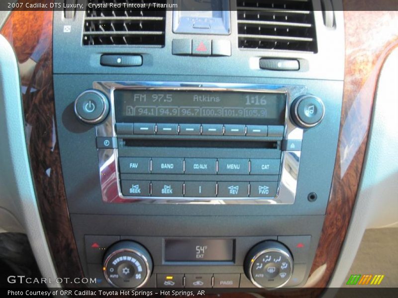 Crystal Red Tintcoat / Titanium 2007 Cadillac DTS Luxury