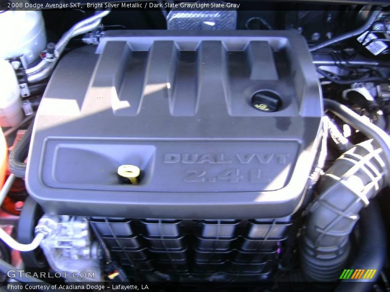 Bright Silver Metallic / Dark Slate Gray/Light Slate Gray 2008 Dodge Avenger SXT