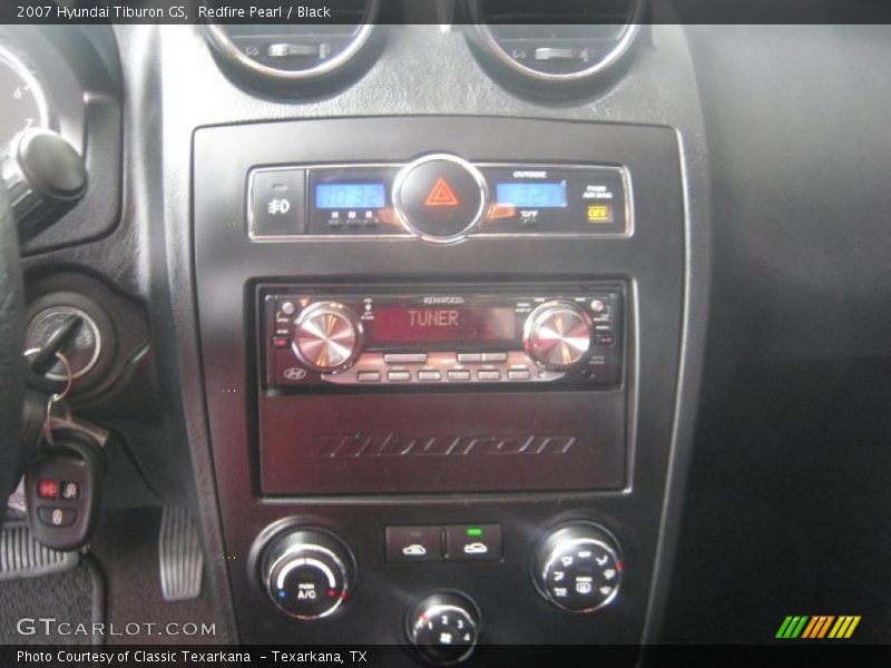 Redfire Pearl / Black 2007 Hyundai Tiburon GS